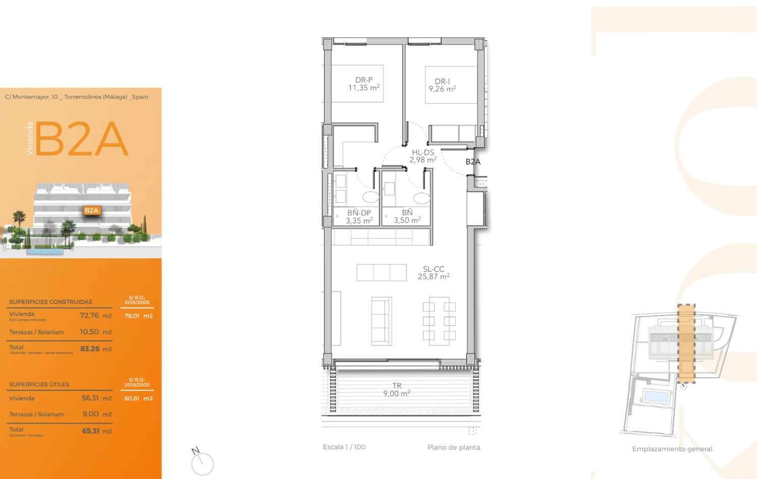 Pieni huoneisto myynnissä La Leala - El Saltillo (Torremolinos)