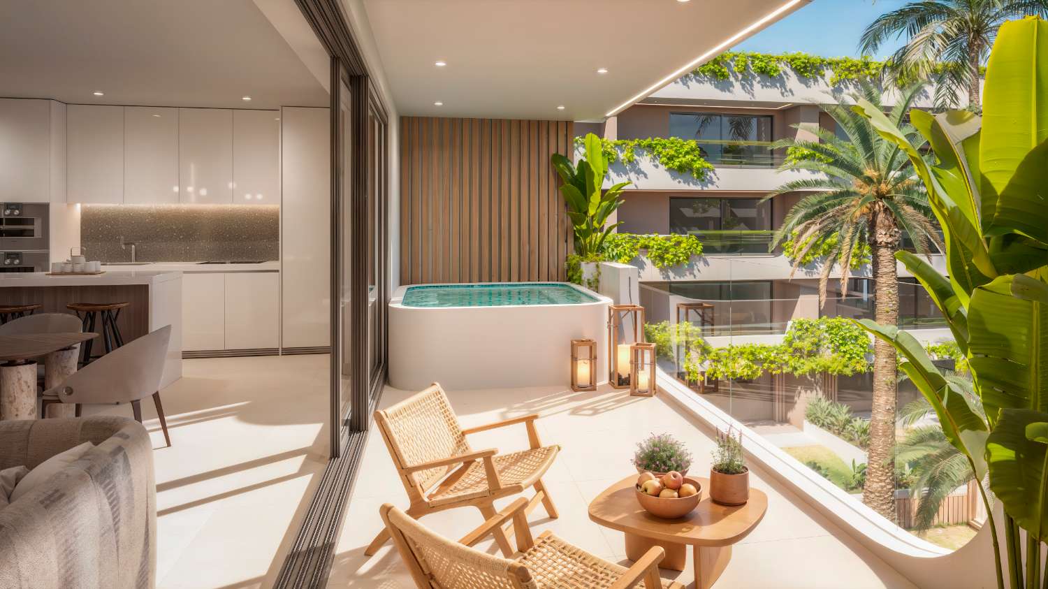 Exklusivt nytt utvecklingsprojekt bara en kort promenad från stranden i Marbella!