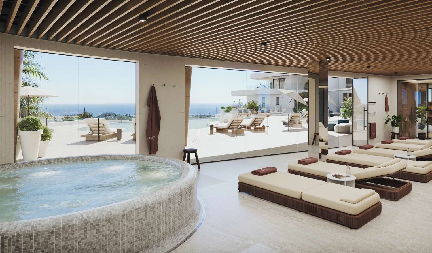Spacious luxury apartments with sea views in Mijas Costa!