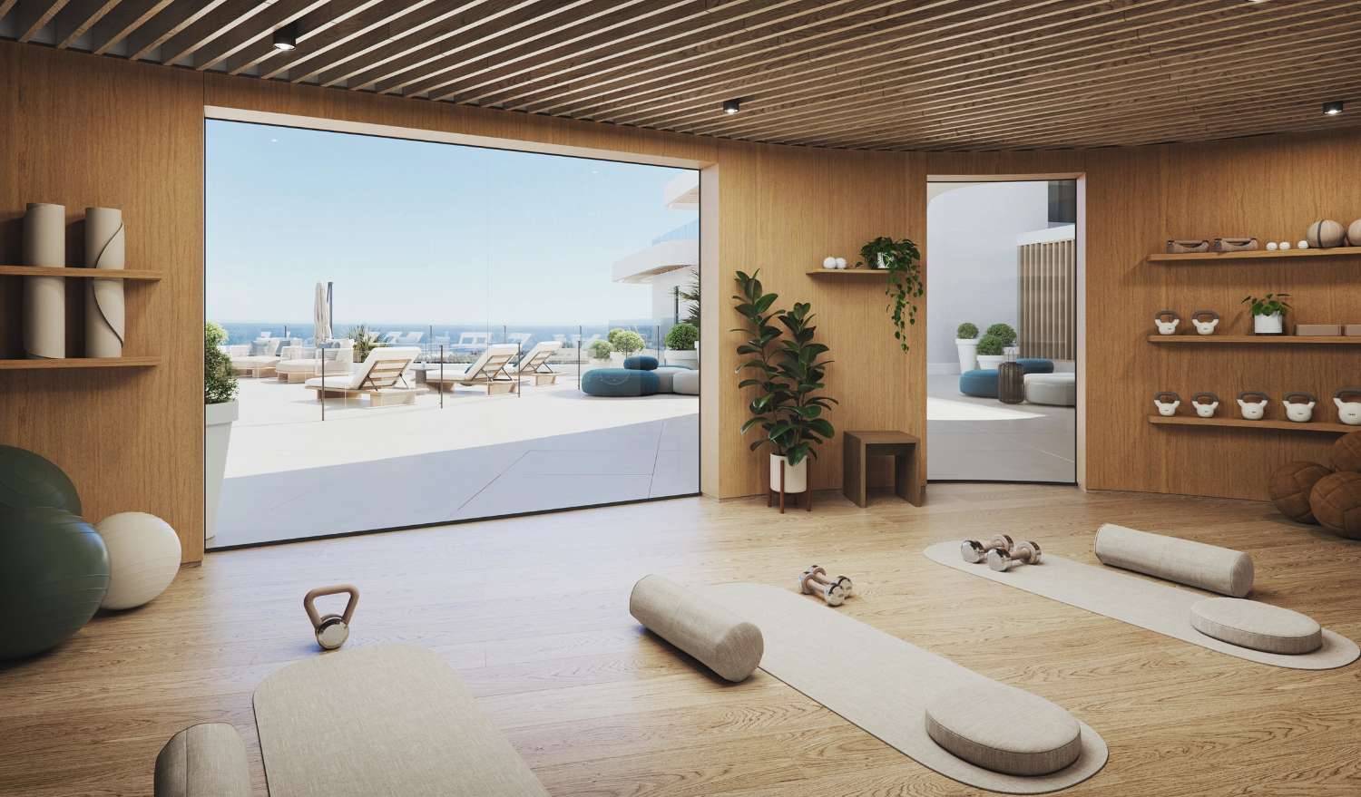 Spacious luxury apartments with sea views in Mijas Costa!