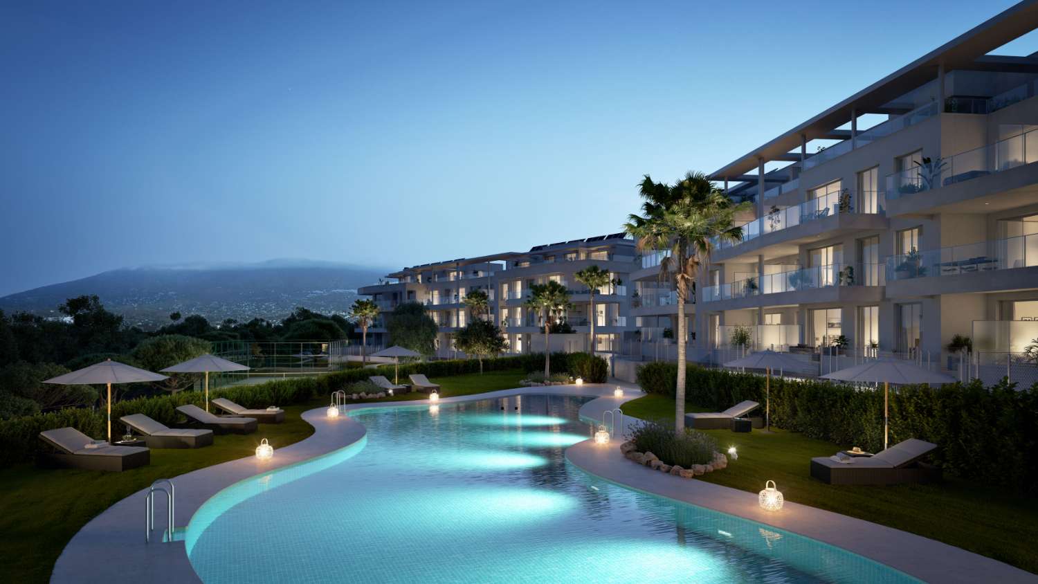 Excellent apartments with sea views in Mijas Costa!